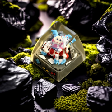 Mr. Mime Pokémon Resin Artisan Keycap | SA Profile