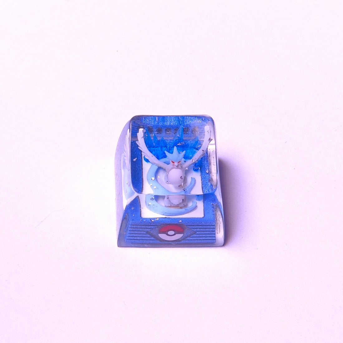 Kanto Legendary Birds-Articuno-Zapdos-Moltres-pokemon artisan keycap for mechanical keyboard