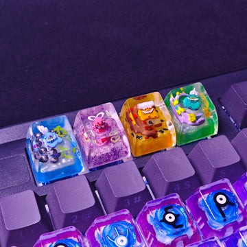 Forces of Nature Tornadus Thundurus Landorus Enamorus Pokemon Artisan Keycap