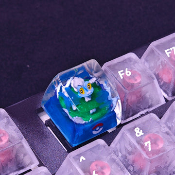 Froakie Pokémon Resin Artisan Keycap | Custom Mechanical Keyboard