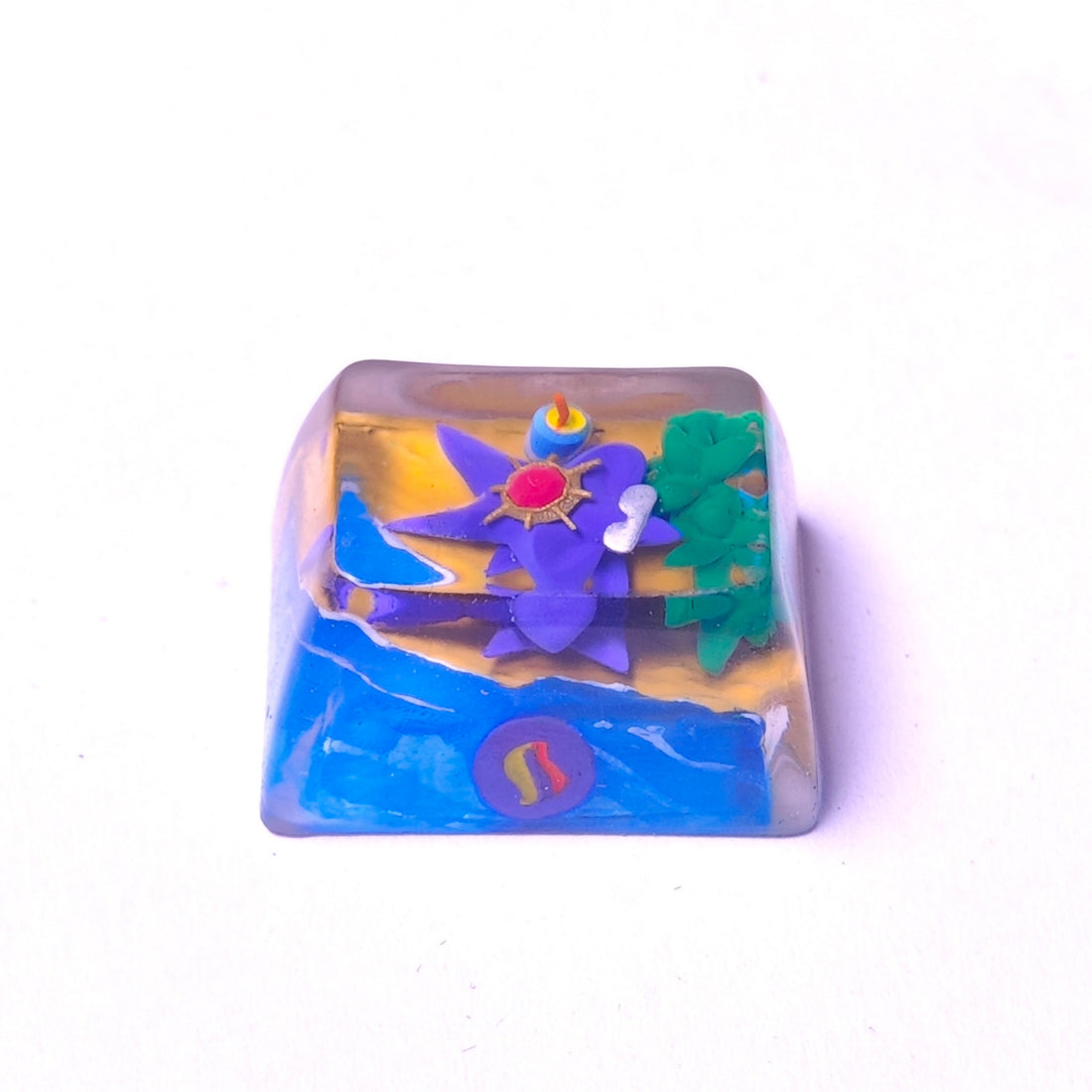 Mega Starmie Pokémon Resin Artisan Keycap | Custom Mechanical Keyboard - DESKMUSE