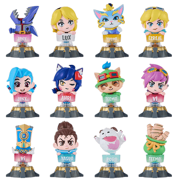 League of Legends Artisan Keycaps | Jinx, Yasuo, Teemo & More