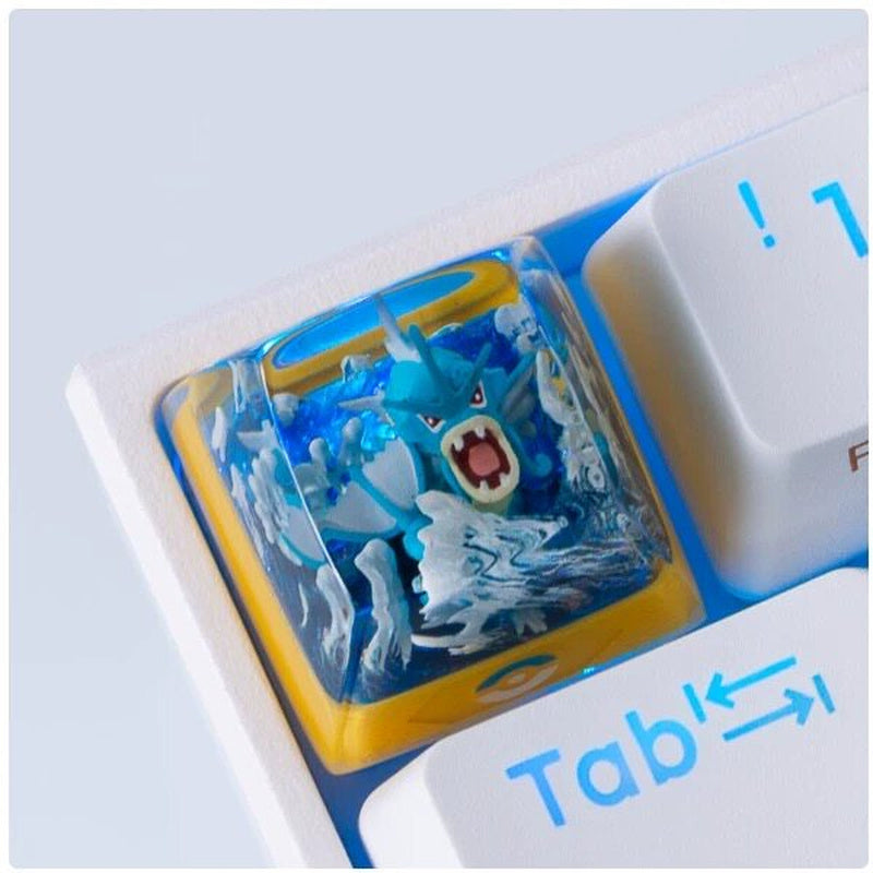 Magikarp & Gyarados Pokémon Resin Artisan Keycaps | SA Profile